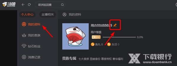 斗鱼tv怎么改名字2