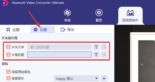 AiseesoftVideoConverterUltimate绿色破解版图片10