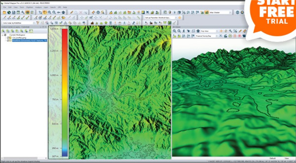 GlobalMapper破解版图片8