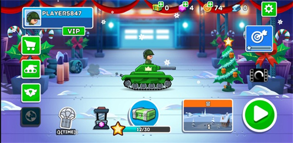 山地坦克大战怎么玩双人模拟截图1