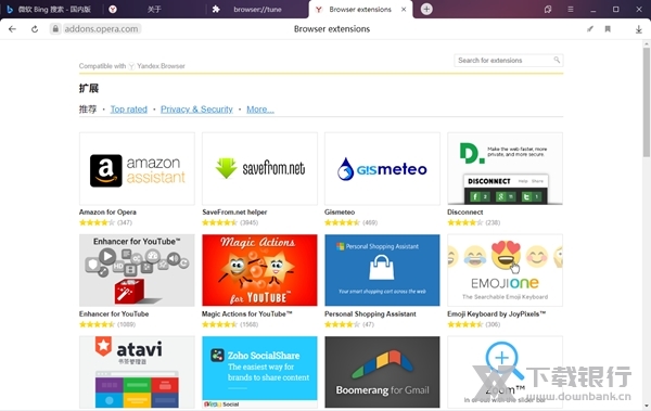 Yandex浏览器图片7