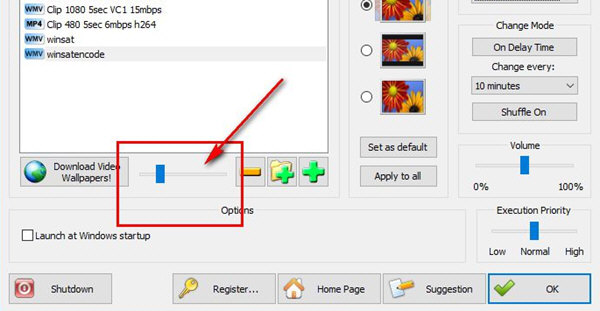 push video wallpaper