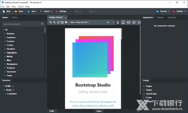 BootstrapStudio破解版图片3