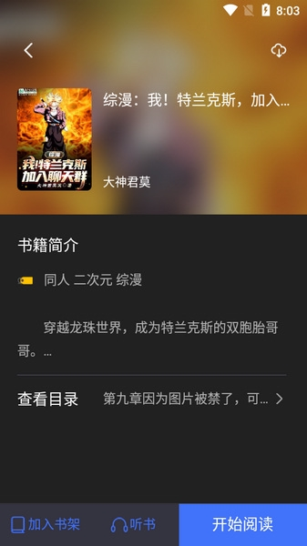 冰川小说app截图