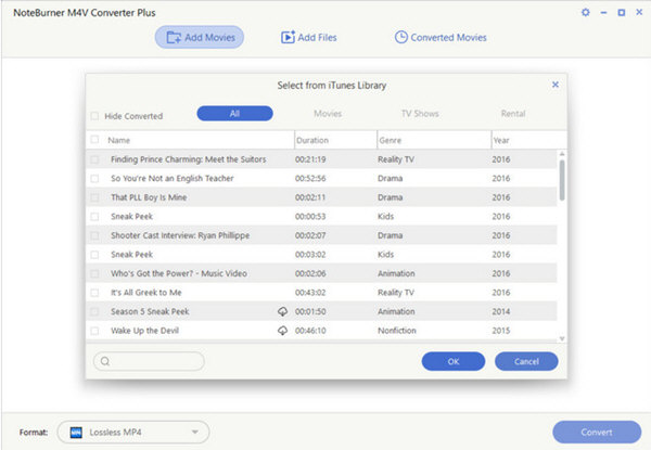 NoteBumer M4V Converter