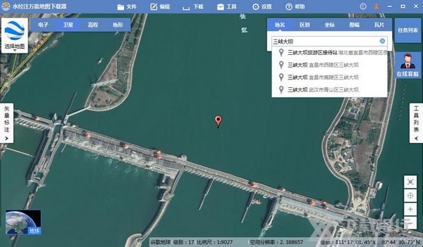 水经注万能地图下载器使用教程图片3