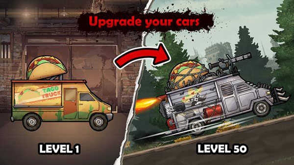 战车撞僵尸地牢宣传图