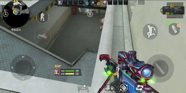 穿越火线枪战王者异域小镇保卫者卡点技巧图片6