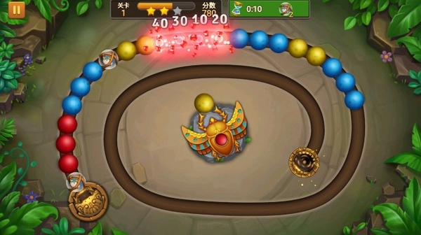 丛林大理石祖玛探险宣传图