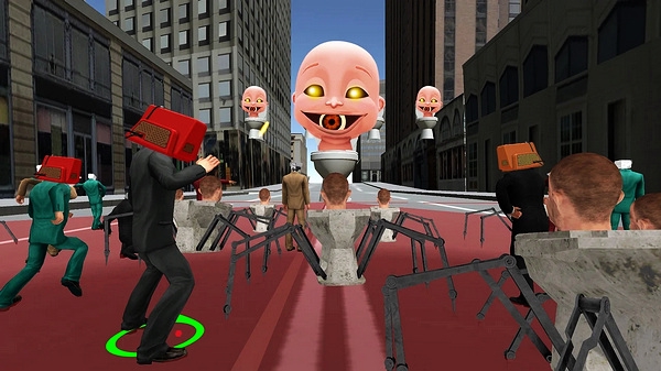 马桶人大冒险宣传图