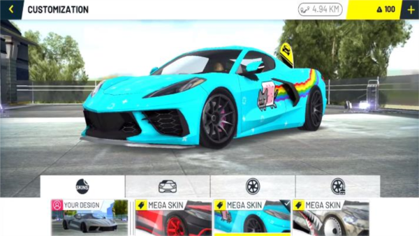 极限赛车驾驶内置功能菜单版宣传图