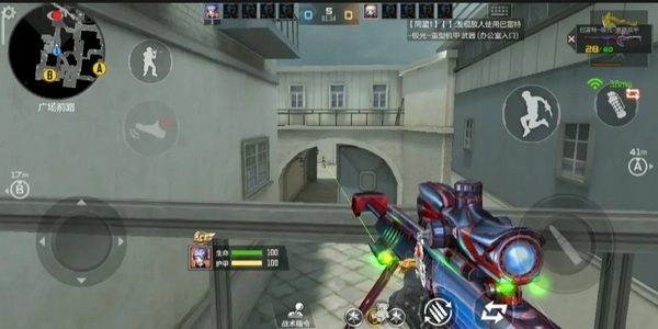 穿越火线枪战王者异域小镇保卫者卡点技巧图片9