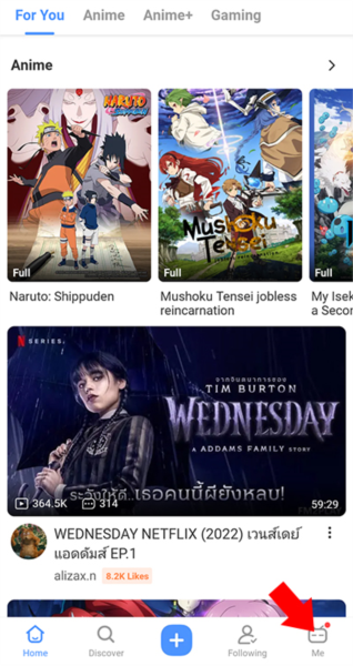 哔哩哔哩泰国版使用教程３