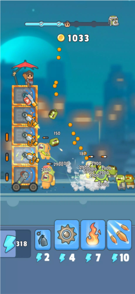 尸潮战车无限金币版截图1