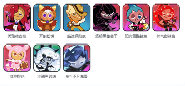 饼干角色类别介绍配图7