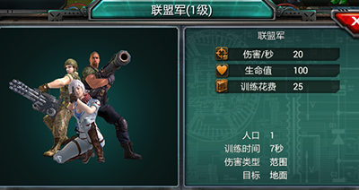 前期战斗部队介绍配图2