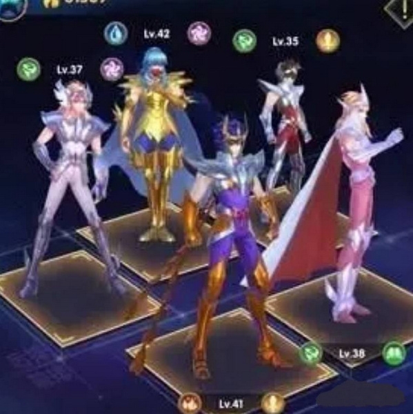 圣斗士星矢正义传说阵容搭配推荐1