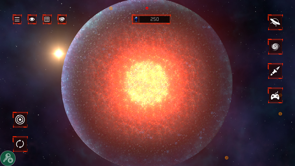 星球爆炸模拟器2D截图2