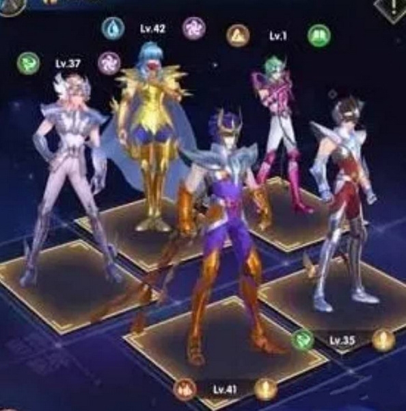 圣斗士星矢正义传说阵容搭配推荐2