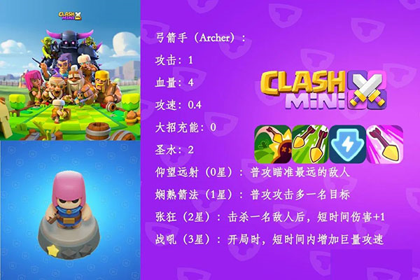 皇室奇兵兵种介绍