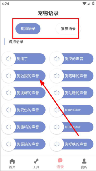 猫狗语翻译怎么录制翻译图片4