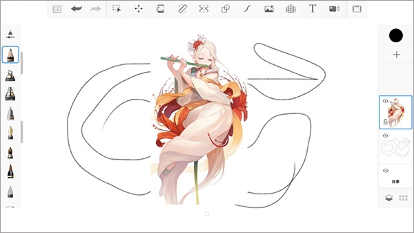 Sketchbook导入图片方法图片3