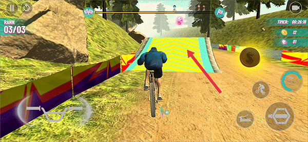 越野自行车特技2新手攻略图片4