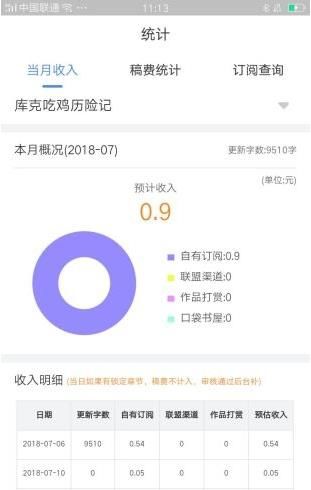 逐浪作家助手app图片2