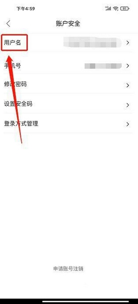 上汽奥迪APP用户名设置教程图片4