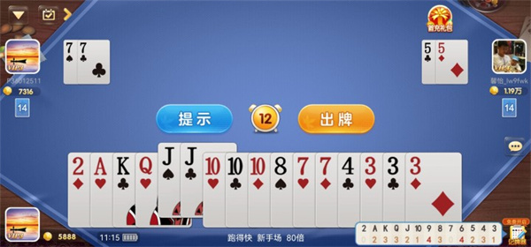 湖南跑得快新手教程2