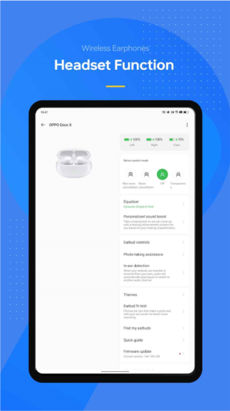 oppo无线耳机图片