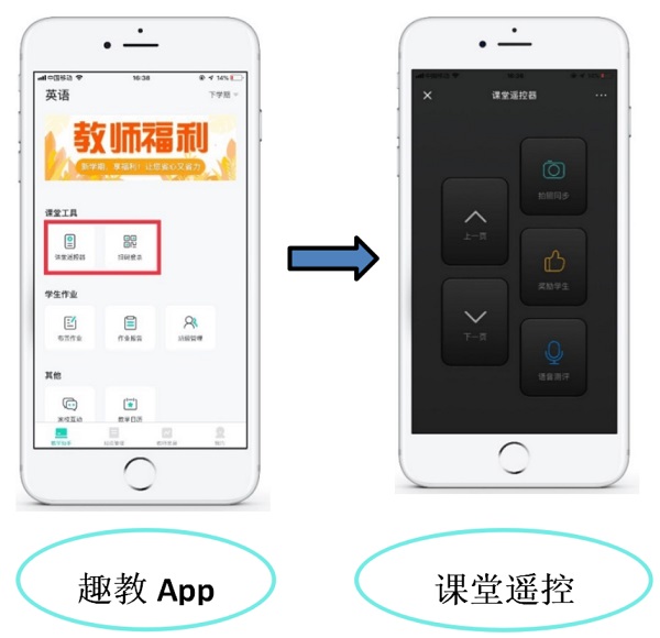 如何使用课堂遥控器配图1