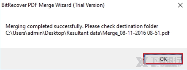 BitRecoverPDFMergeWizard图片8