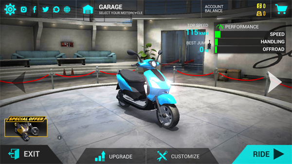 终极摩托车模拟器无限金币版截图2