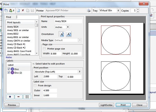 CD Label Designer破解版截图5