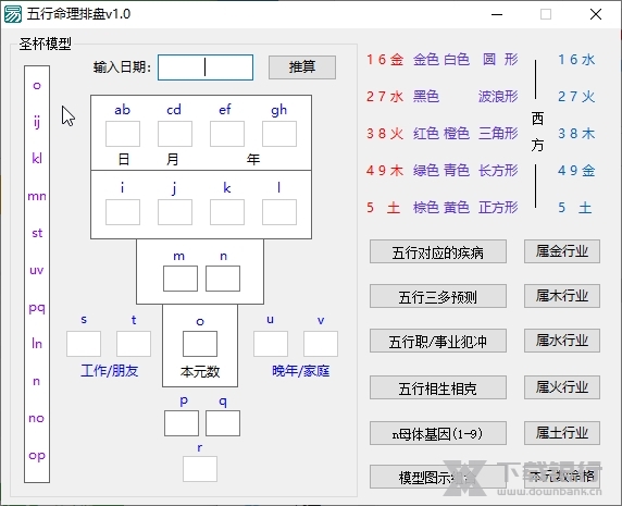 五行命理排盘截图1