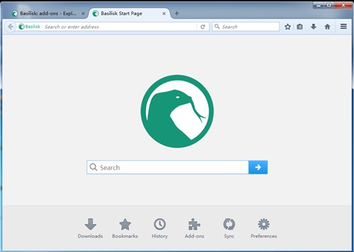 Basilisk浏览器截图1