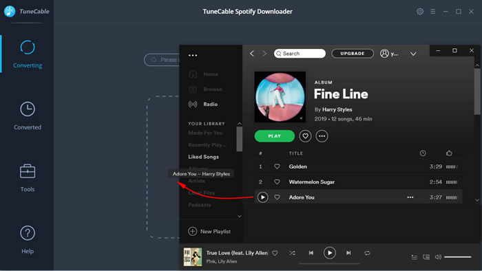 TuneCableSpotifyDownloader破解版图4
