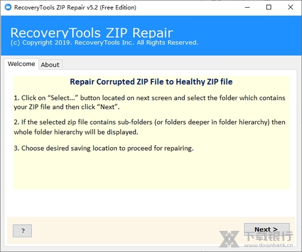 RecoveryToolsZIPRepair图片