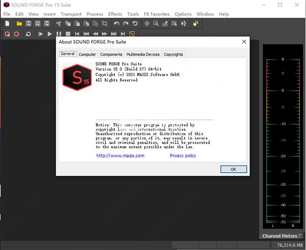 MAGIX Sound Forge Pro图片