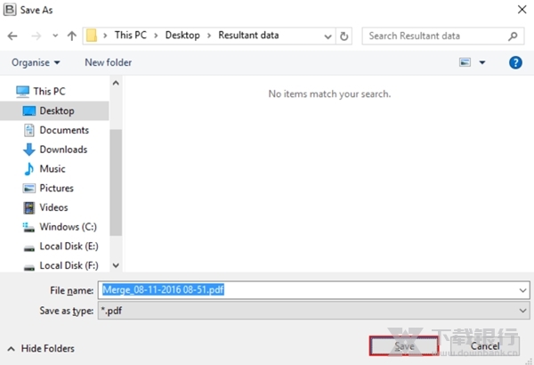 BitRecoverPDFMergeWizard图片6