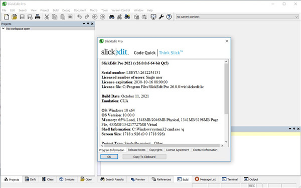 SlickEdit破解版图片12
