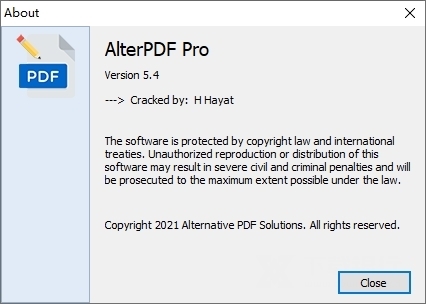 AlterPDFPro破解版图片5