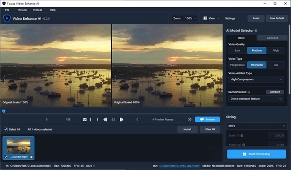 TopazVideoEnhanceAI破解版图片3
