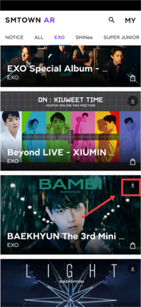 SMTOWN AR使用方法图片2