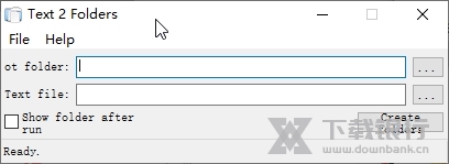Text2Folders截图1