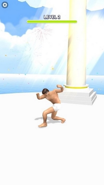 人类跑步宣传图