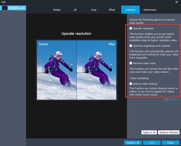aiseesoftvideoenhancer破解版图片16