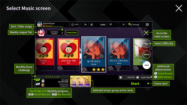 SuperStar P NATION游戏攻略截图2