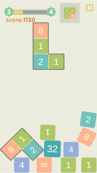 不稳定的2048游戏教程图片2
